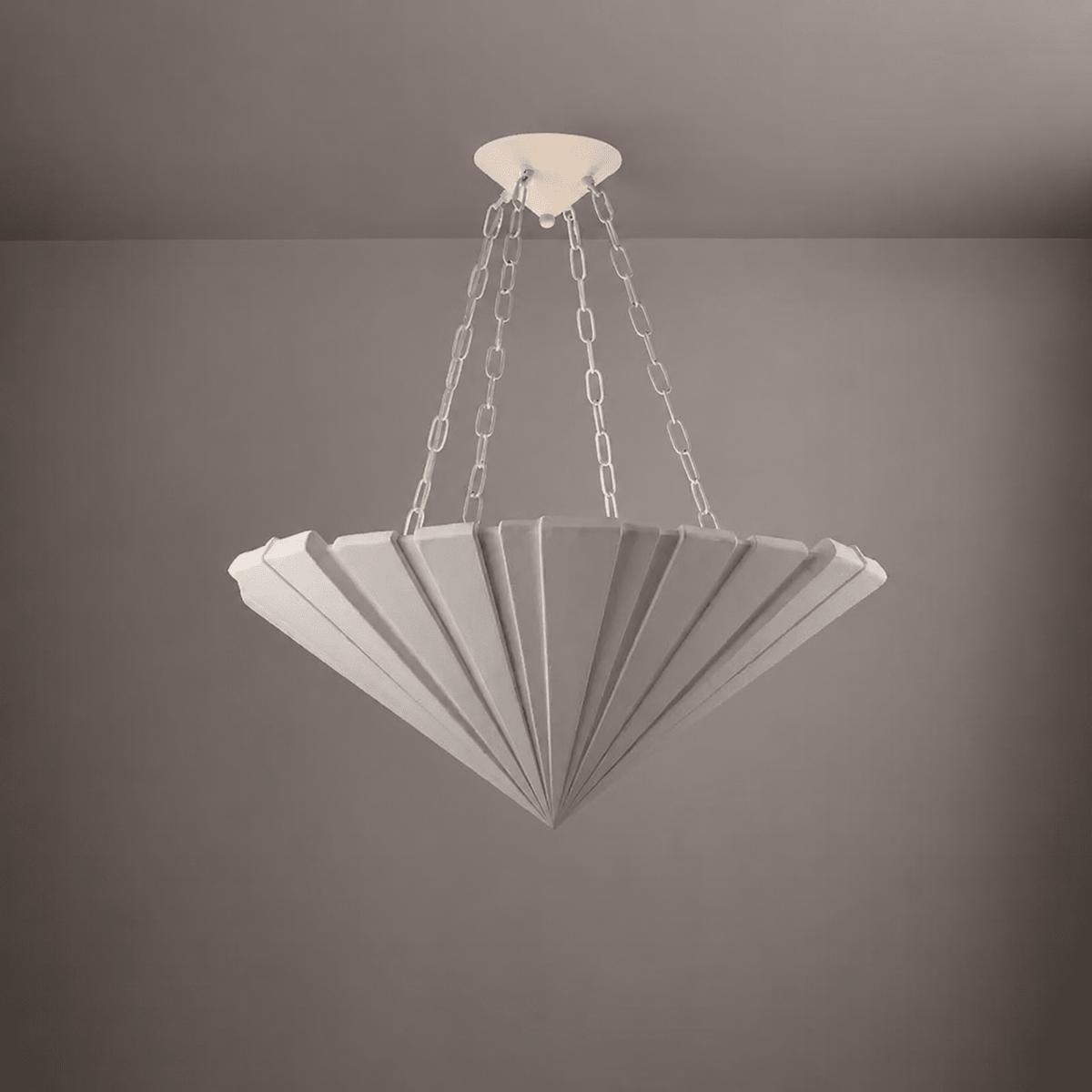 Alabaster Bronze Chandelier — Chandelier | Maison Monashee — view 6