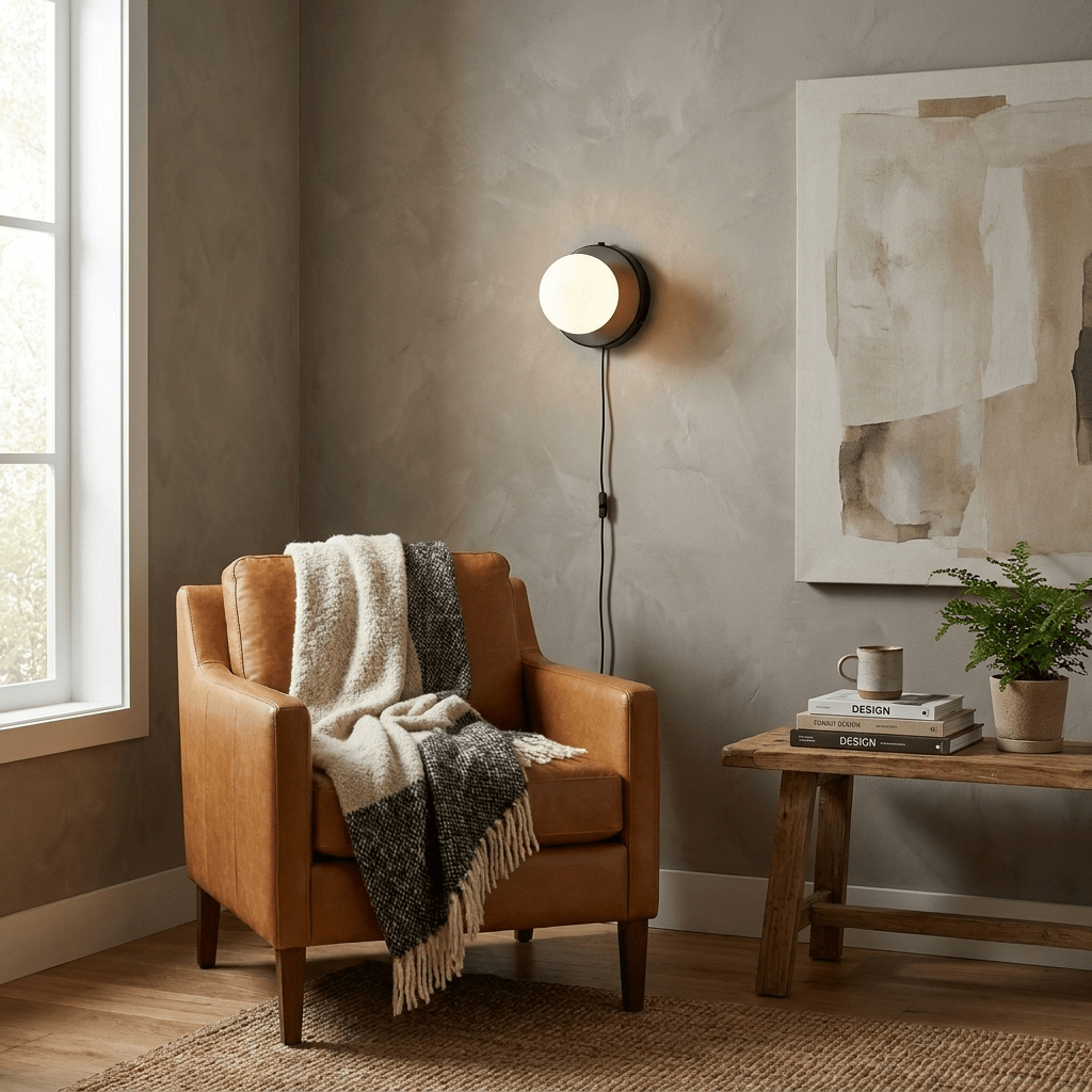 Plug-In Globe Sconce — Wall Sconce | Maison Monashee — view 9
