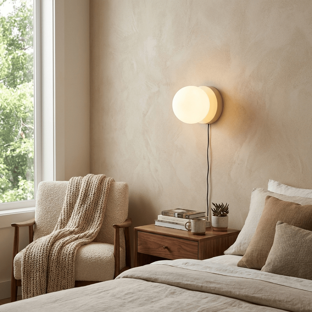 Plug-In Globe Sconce — Wall Sconce | Maison Monashee — view 3