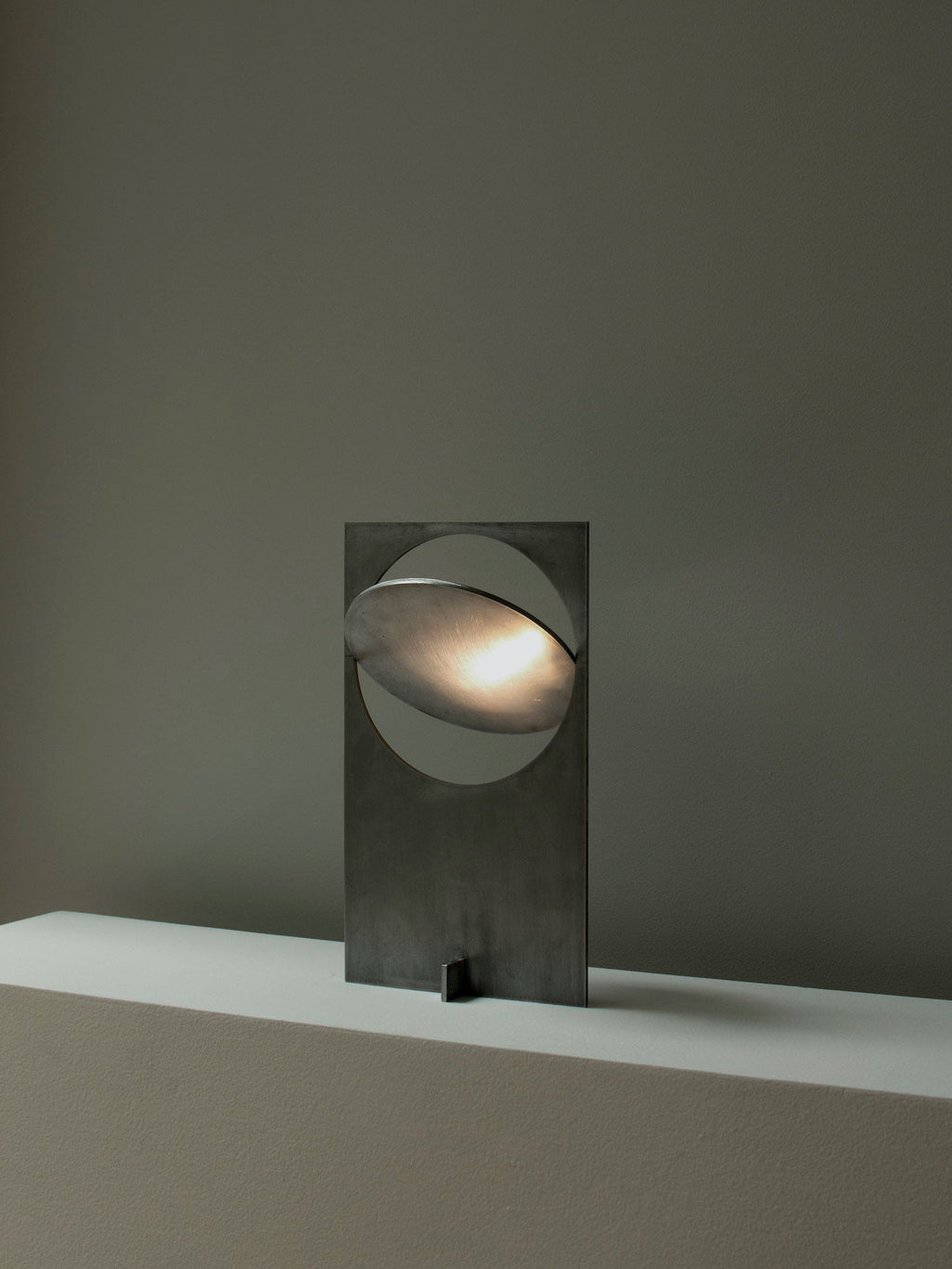 Gold Metal Desk Lamp — Table Lamp | Maison Monashee — view 42