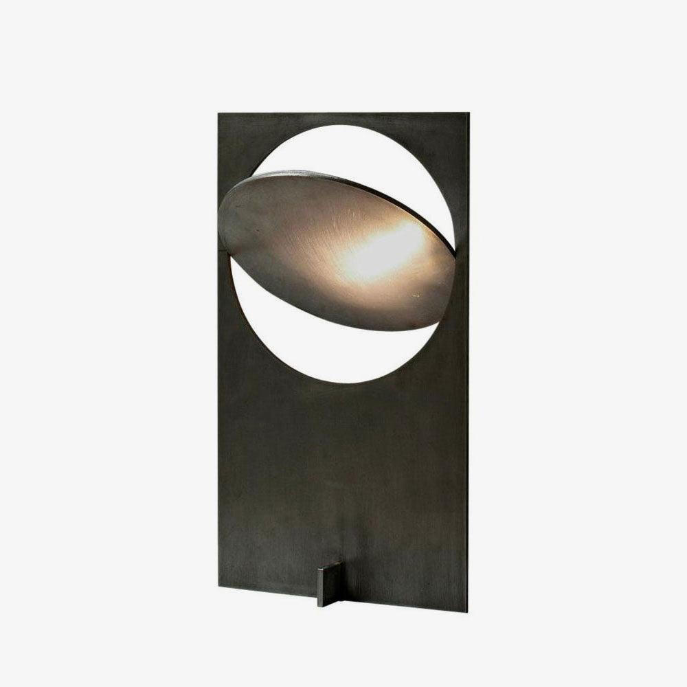 Gold Metal Desk Lamp — Table Lamp | Maison Monashee — view 15
