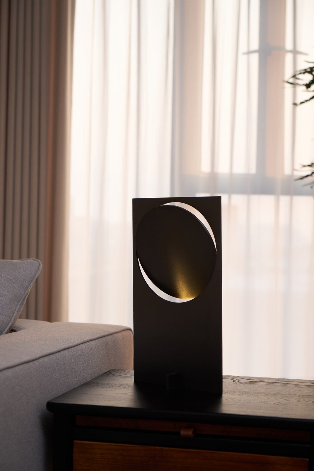 Gold Metal Desk Lamp — Table Lamp | Maison Monashee — view 57