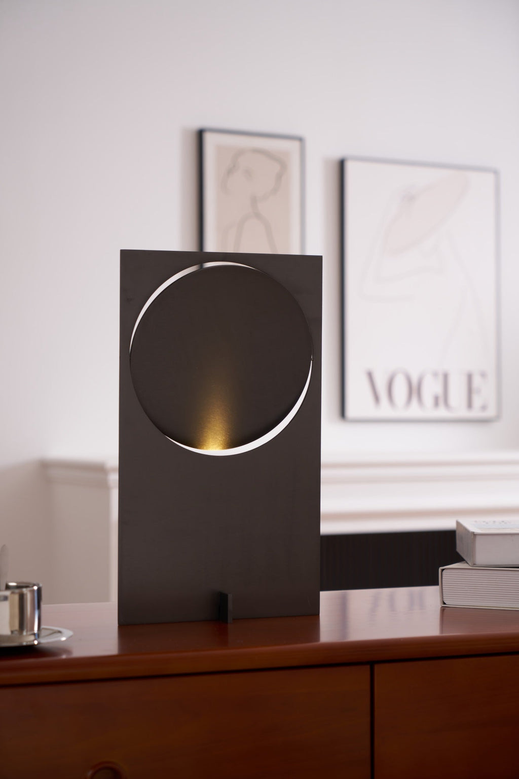 Gold Metal Desk Lamp — Table Lamp | Maison Monashee — view 52