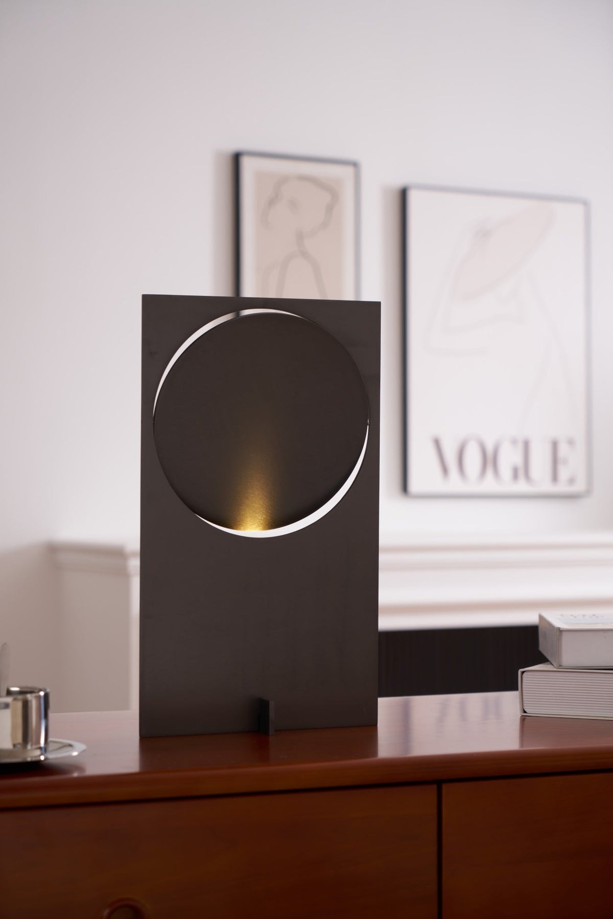 Gold Metal Desk Lamp — Table Lamp | Maison Monashee — view 52