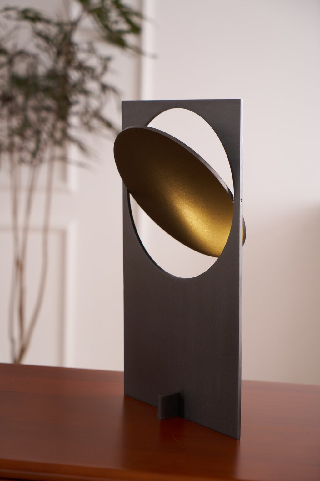 Gold Metal Desk Lamp — Table Lamp | Maison Monashee — view 54