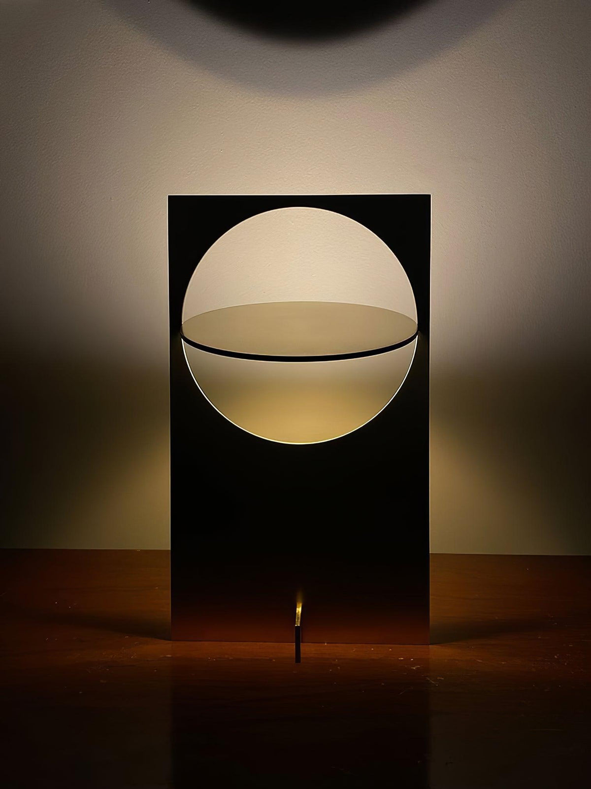 Gold Metal Desk Lamp — Table Lamp | Maison Monashee — view 34