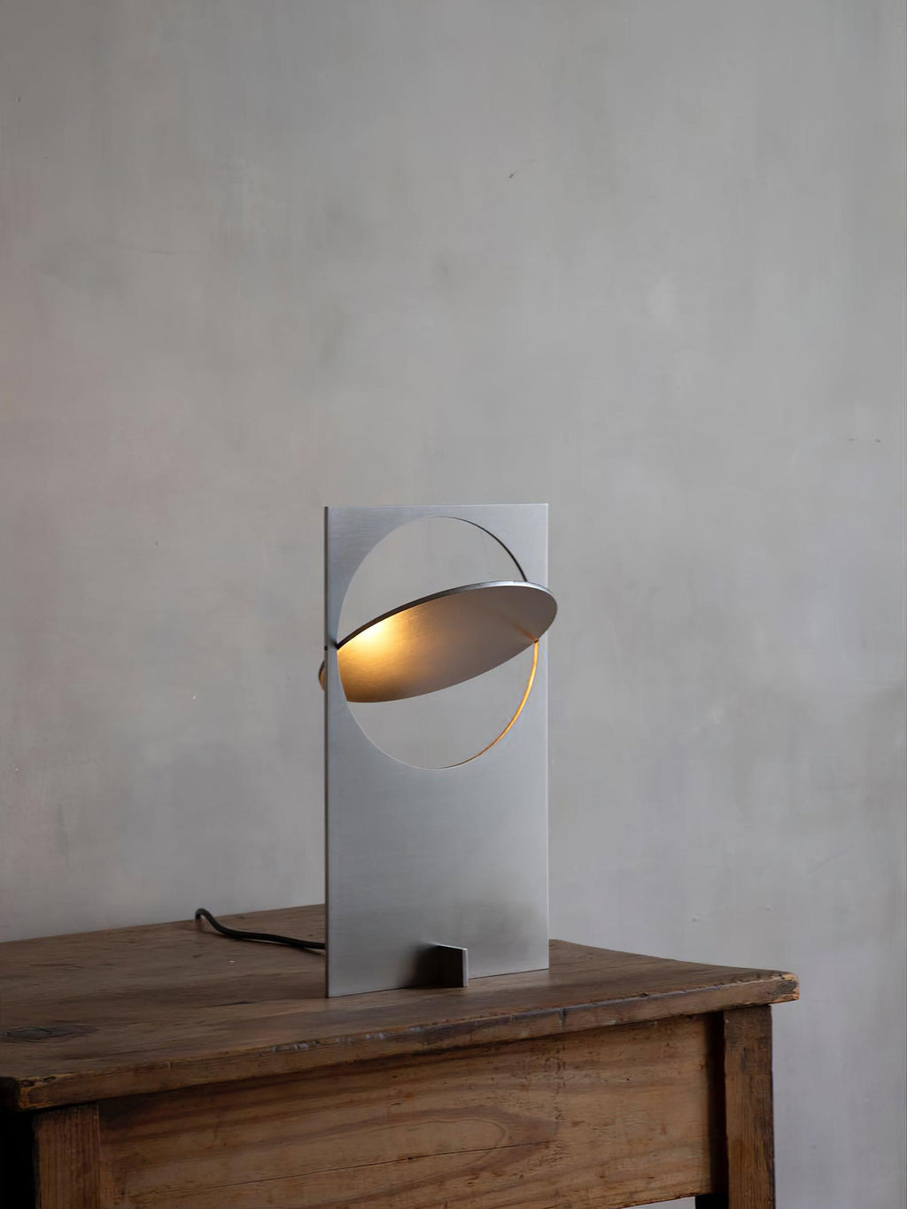 Gold Metal Desk Lamp — Table Lamp | Maison Monashee — view 35