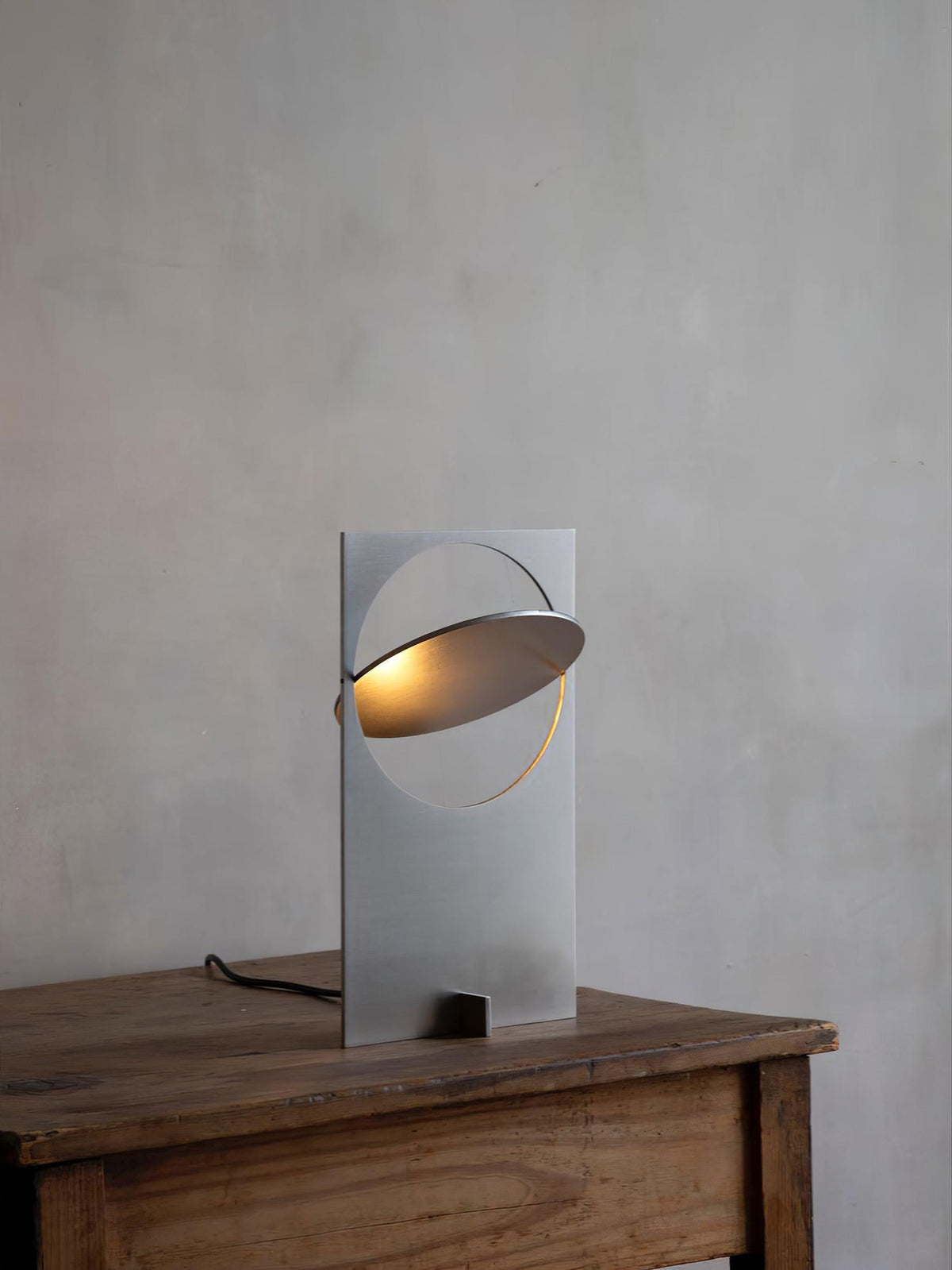 Gold Metal Desk Lamp — Table Lamp | Maison Monashee — view 35
