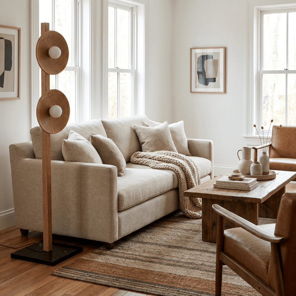Disc Floor Lamp — Floor Lamp | Maison Monashee — view 11