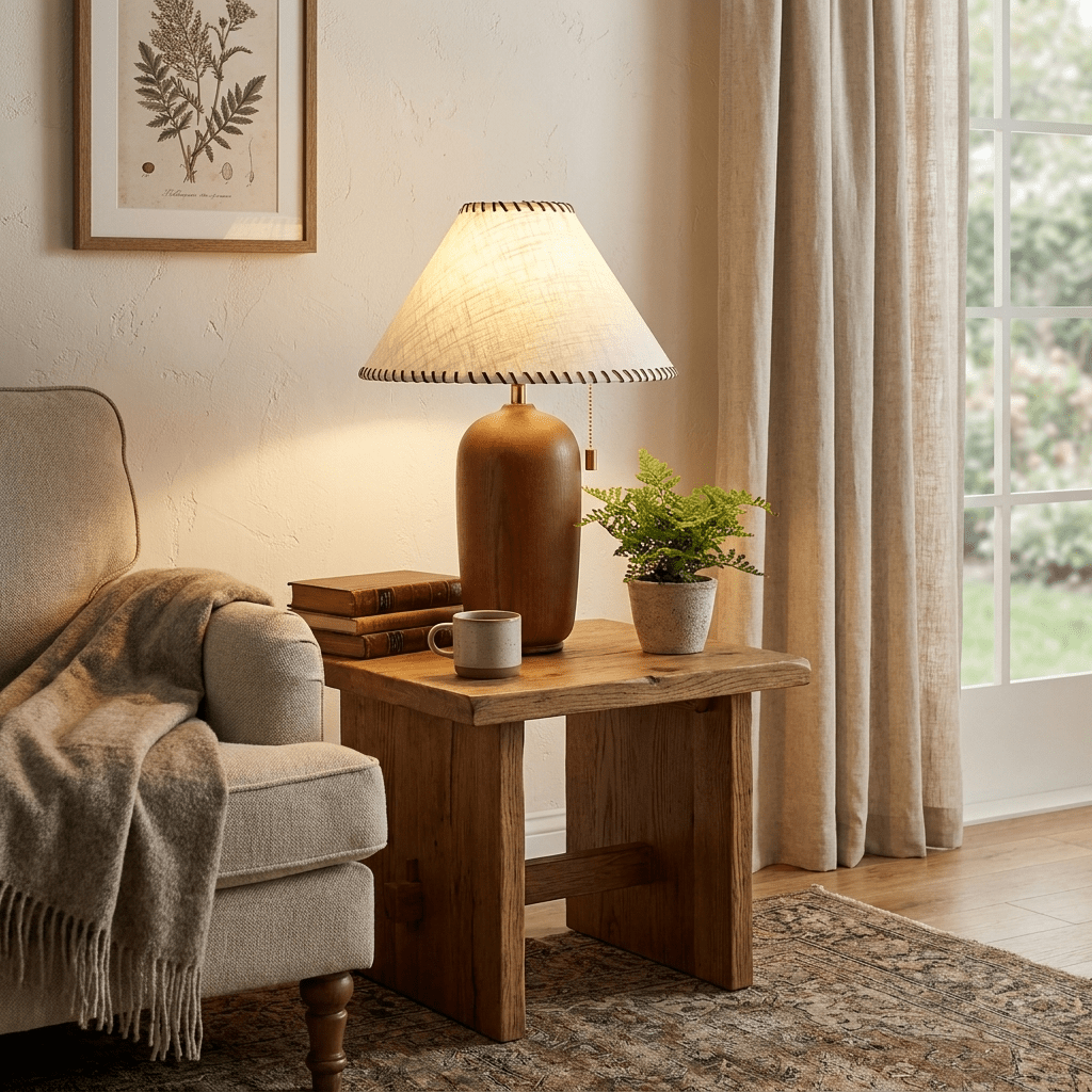 Table Lamp for Living Room Traditional — Table Lamp | Maison Monashee — view 5