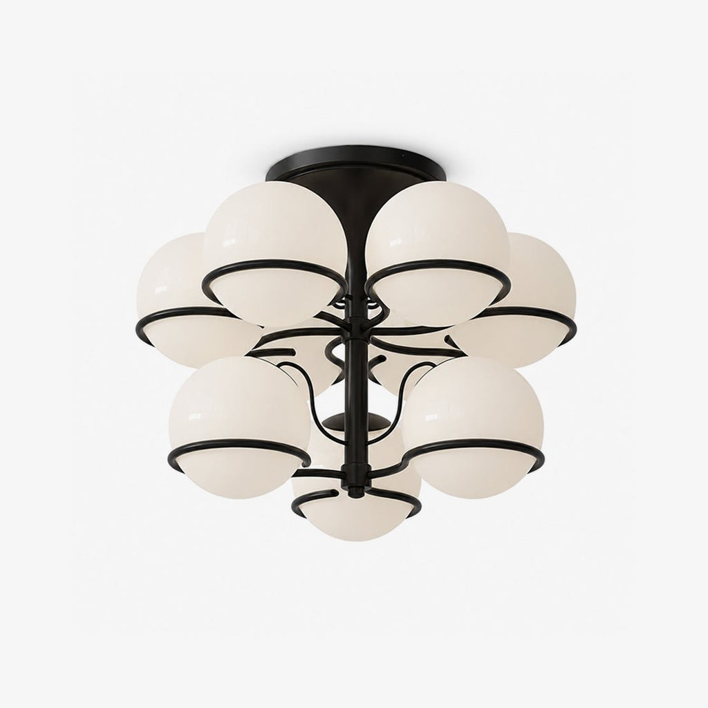 Glass Globe Chandelier Light — Chandelier | Maison Monashee