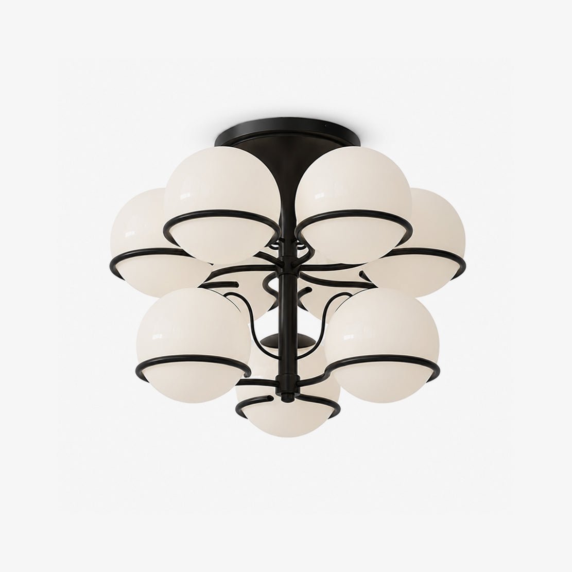 Glass Globe Chandelier Light — Chandelier | Maison Monashee