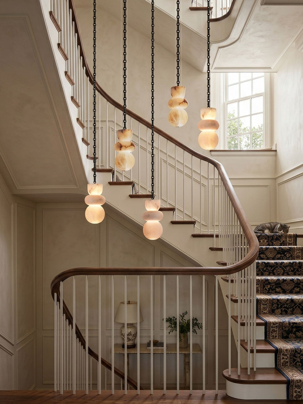Black Modern Dining Room Chandelier — Chandelier | Maison Monashee — view 8