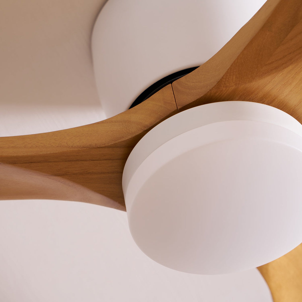 Grey Ceiling Fan with Light — Ceiling Fan | Maison Monashee — view 54