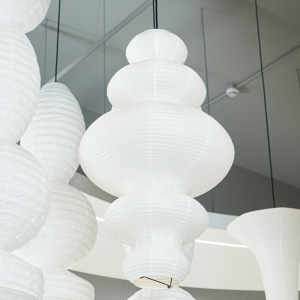 Large Paper Pendant Light — Pendant Light | Maison Monashee — view 45