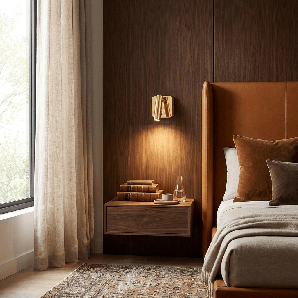 Brass Reading Sconce — Wall Sconce | Maison Monashee — view 6