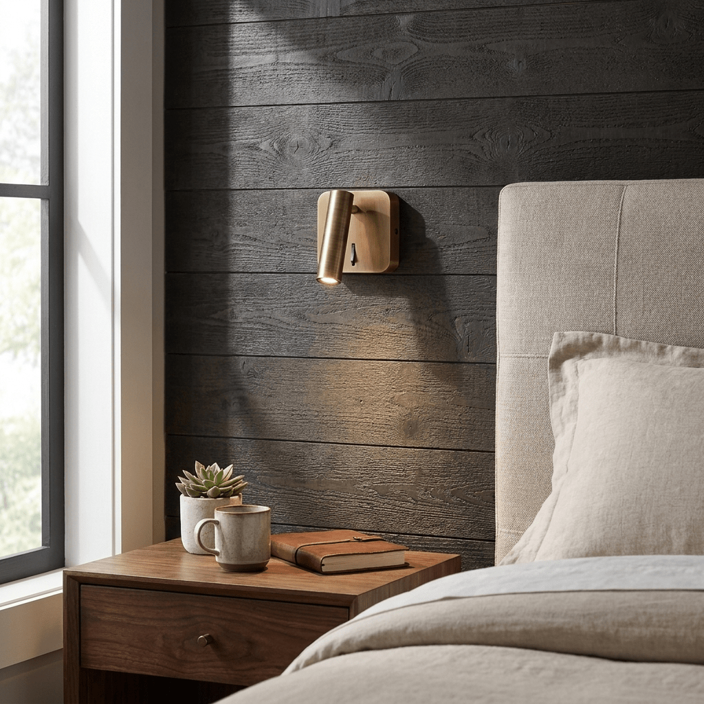Brass Reading Sconce — Wall Sconce | Maison Monashee — view 7