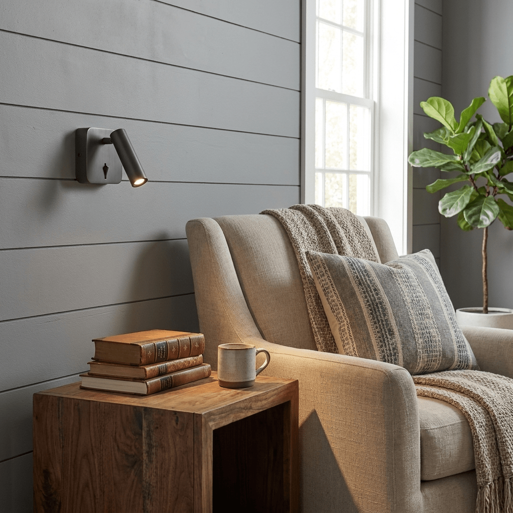 Brass Reading Sconce — Wall Sconce | Maison Monashee — view 8