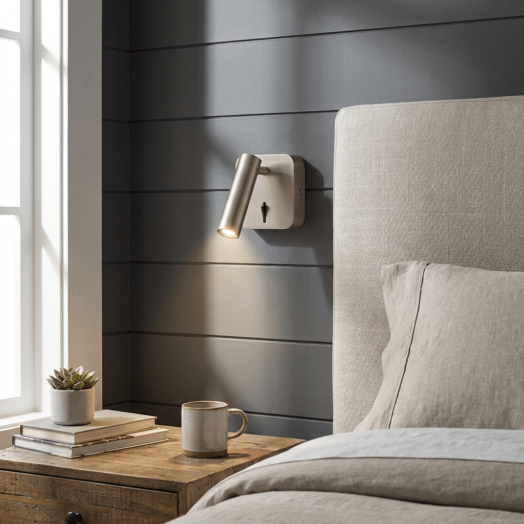 Brass Reading Sconce — Wall Sconce | Maison Monashee — view 3