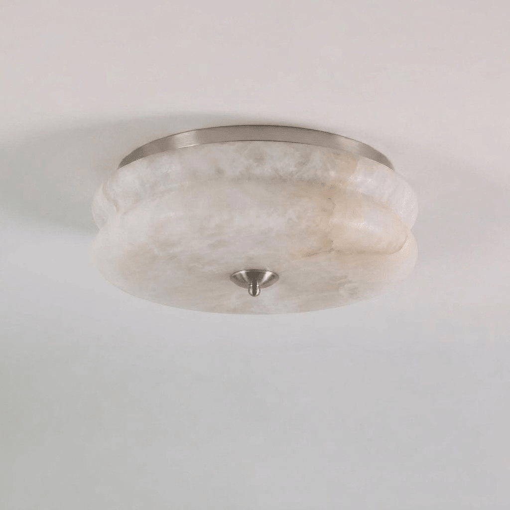 Scalloped Flush Mount Ceiling Light — Ceiling Light | Maison Monashee — view 12
