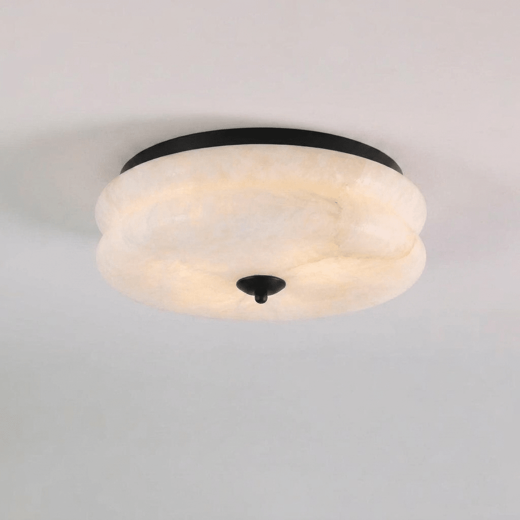 Scalloped Flush Mount Ceiling Light — Ceiling Light | Maison Monashee — view 14