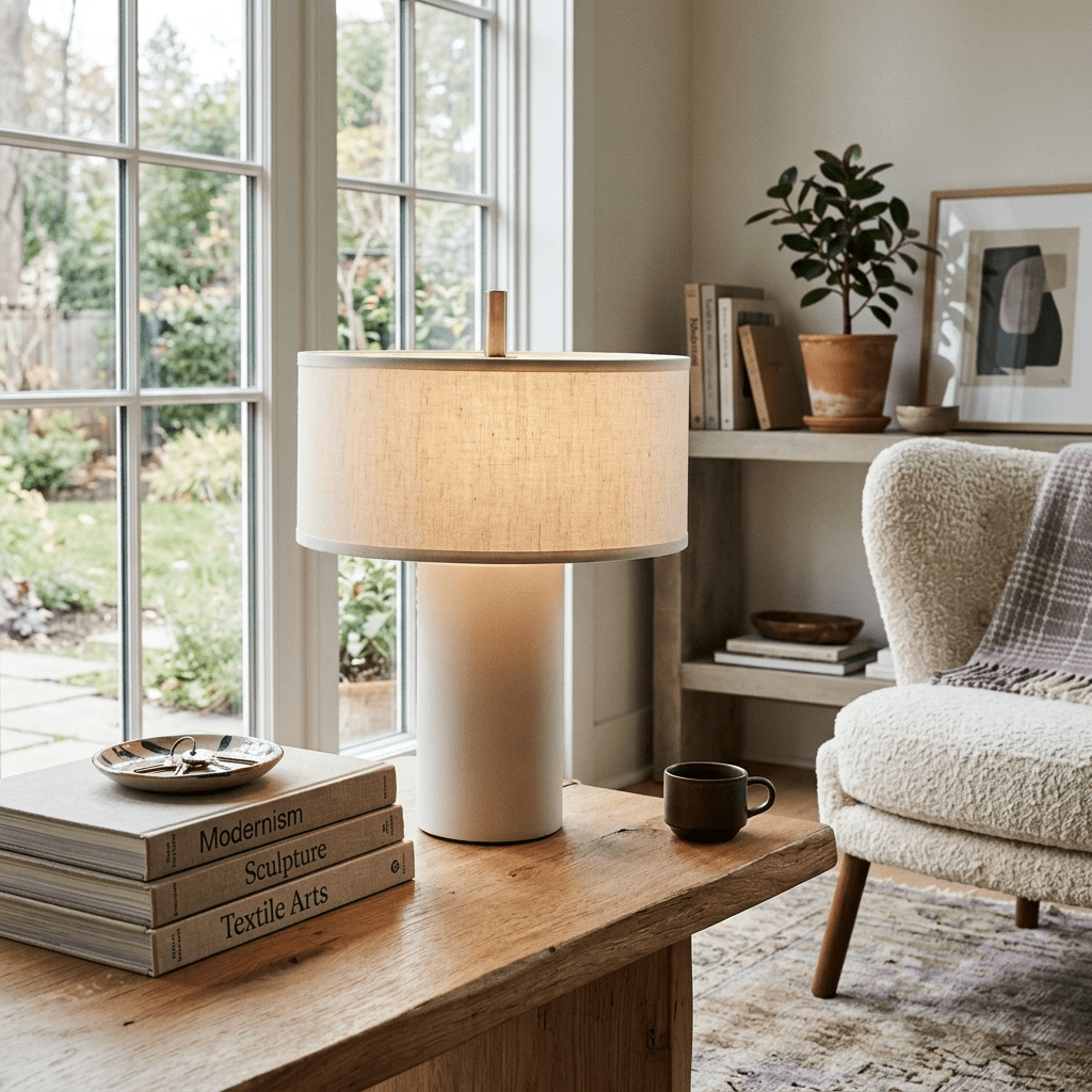 Drum Table Lamp — Table Lamp | Maison Monashee — view 2