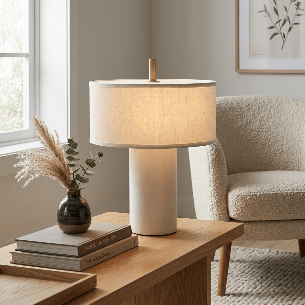 Drum Table Lamp — Table Lamp | Maison Monashee — view 3