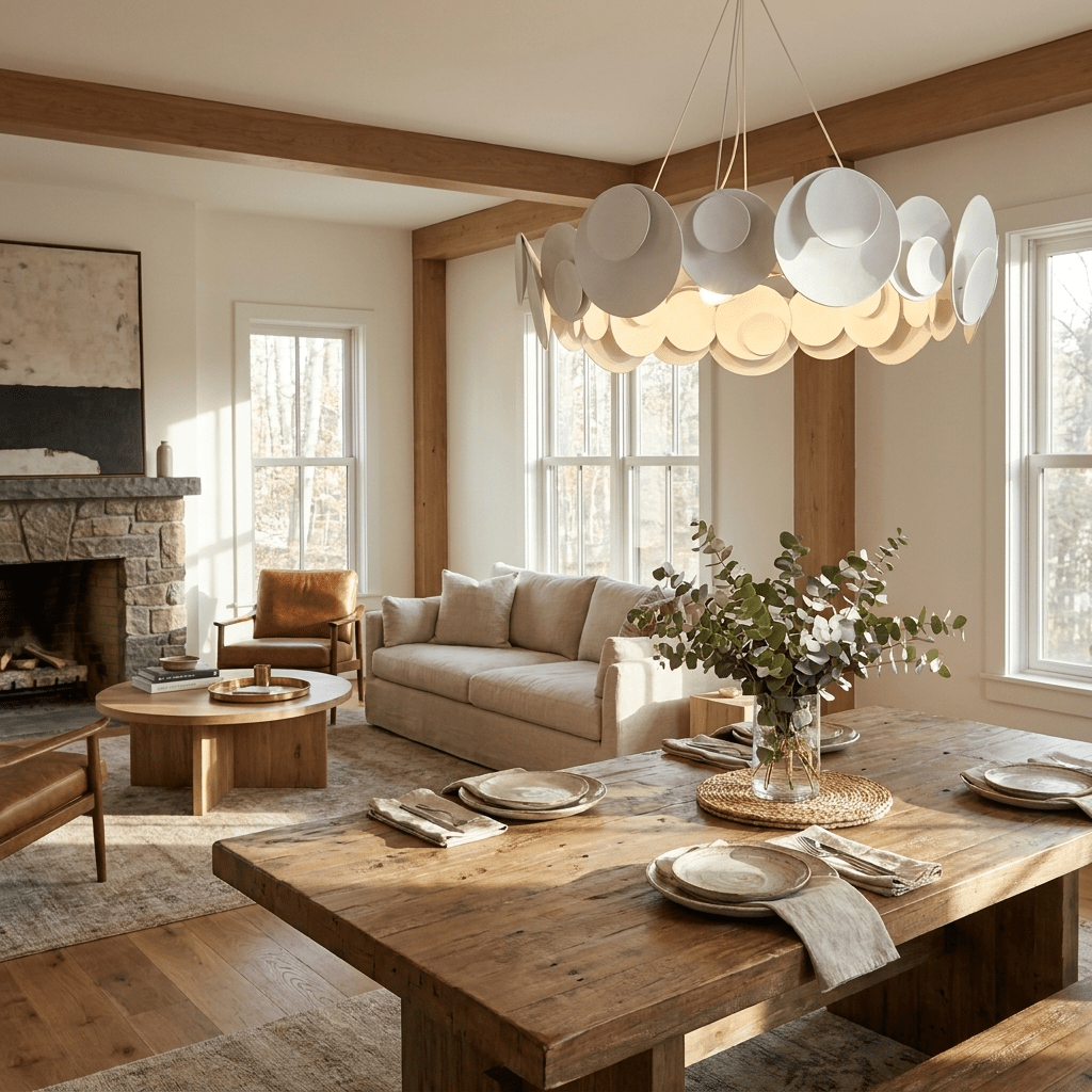 Disc Chandelier — Chandelier | Maison Monashee — view 4