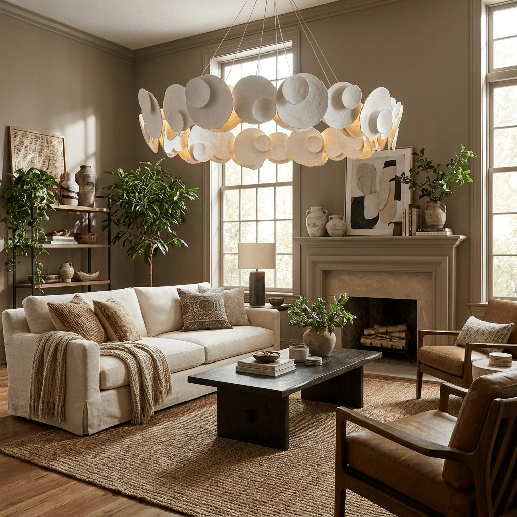 Disc Chandelier — Chandelier | Maison Monashee — view 17