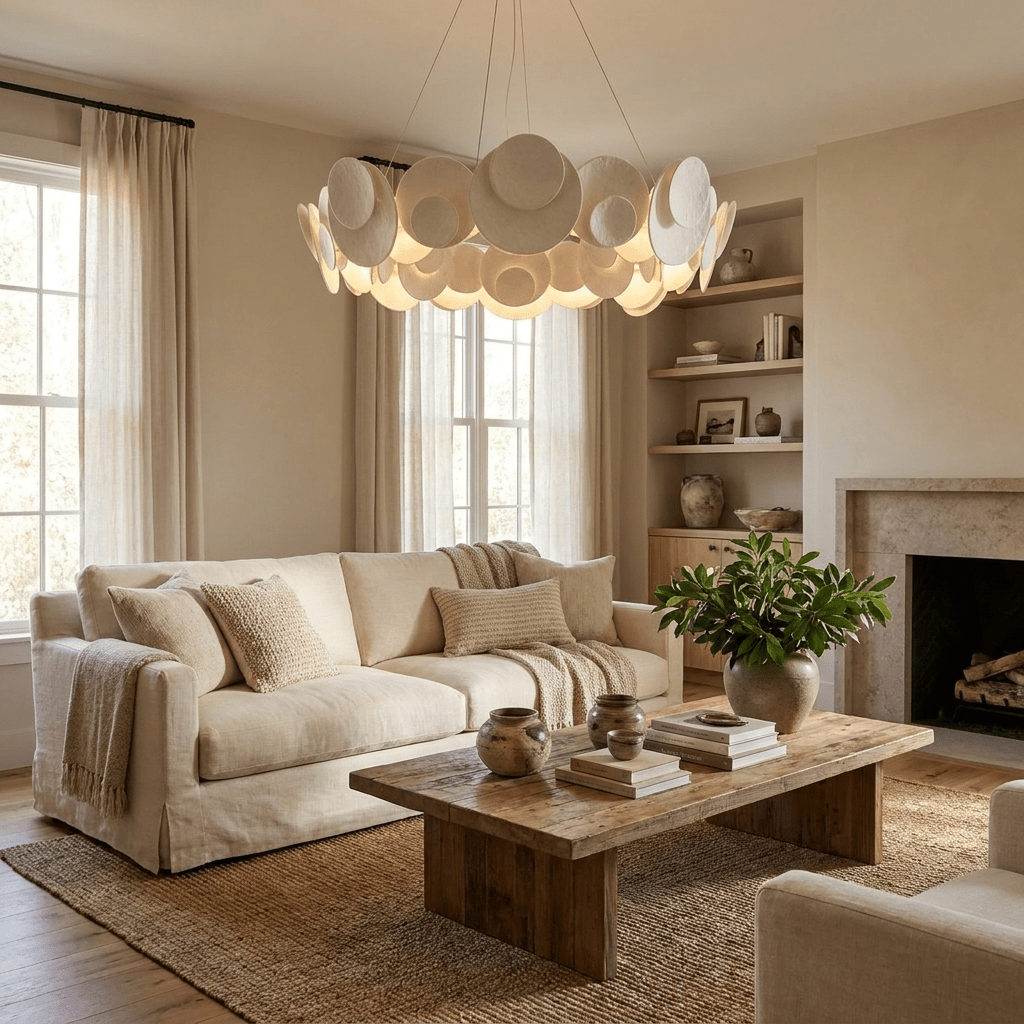 Disc Chandelier — Chandelier | Maison Monashee — view 2