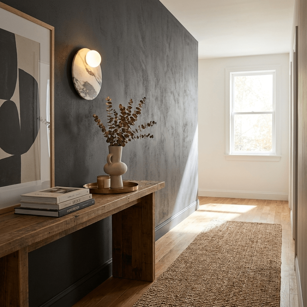 Round Flat Wall Light — Wall Sconce | Maison Monashee — view 7