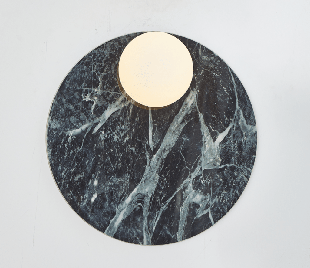 Round Flat Wall Light — Wall Sconce | Maison Monashee — view 10