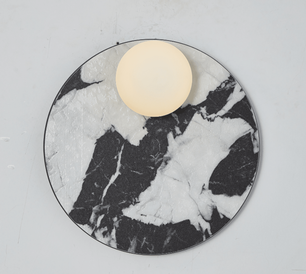 Round Flat Wall Light — Wall Sconce | Maison Monashee — view 14