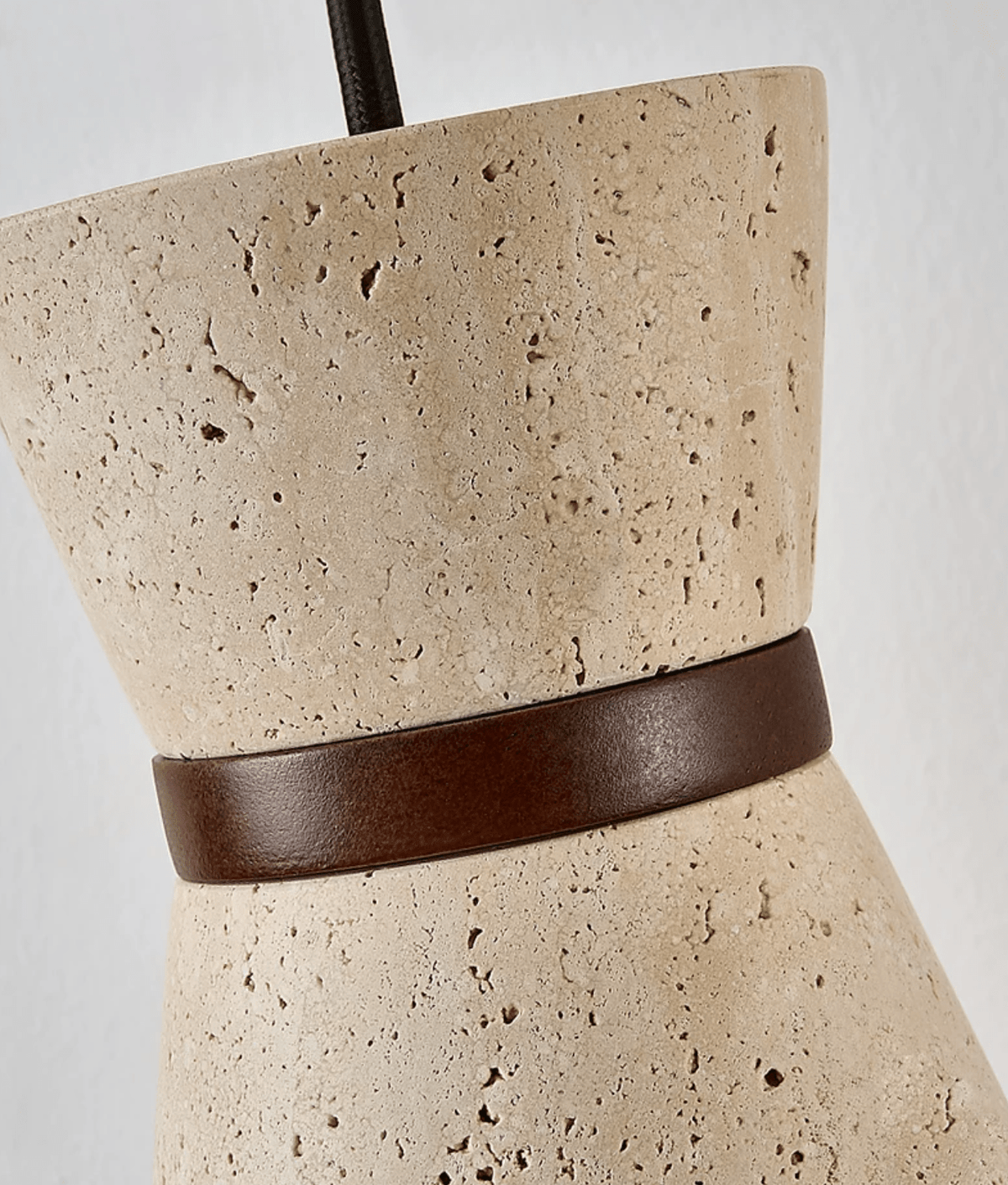 Travertine Pendant Light — Pendant Light | Maison Monashee — view 9