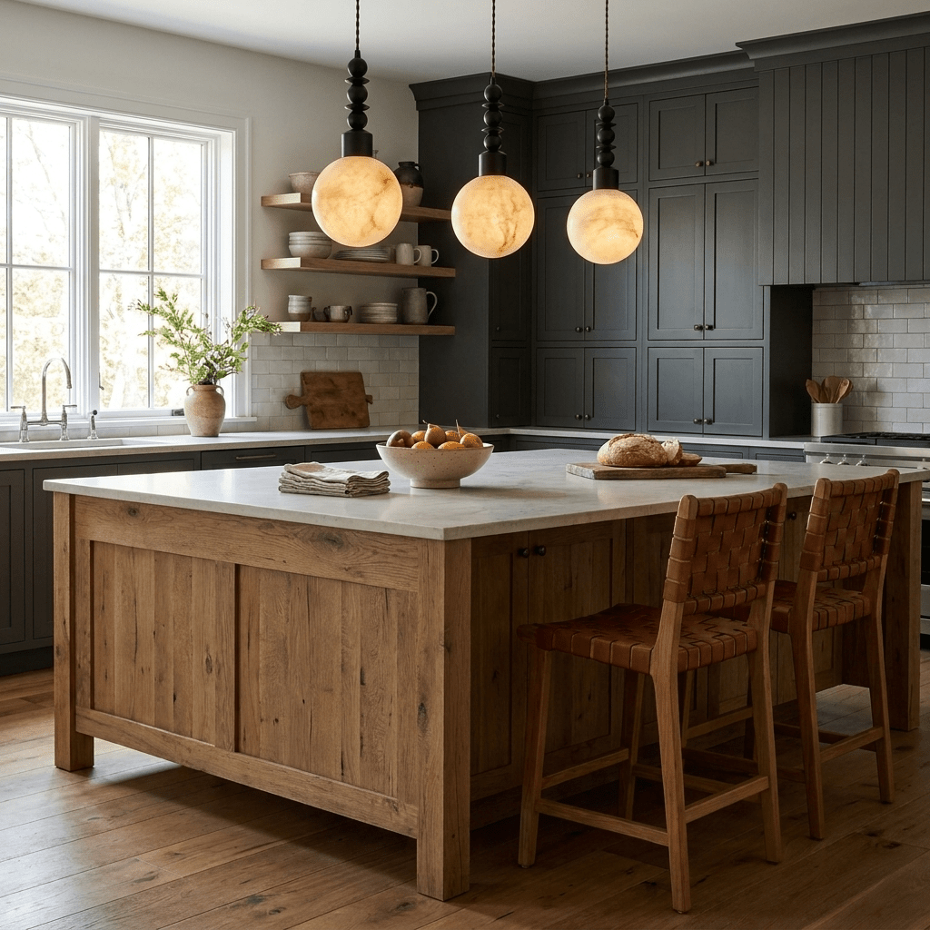 White Beaded Pendant Light — Pendant Light | Maison Monashee — view 9