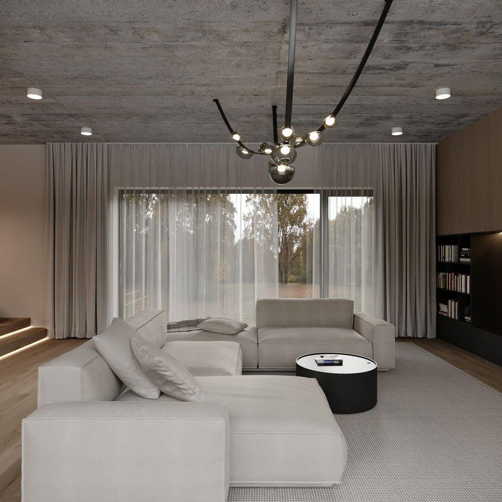 Leather Chandelier — Chandelier | Maison Monashee — view 8