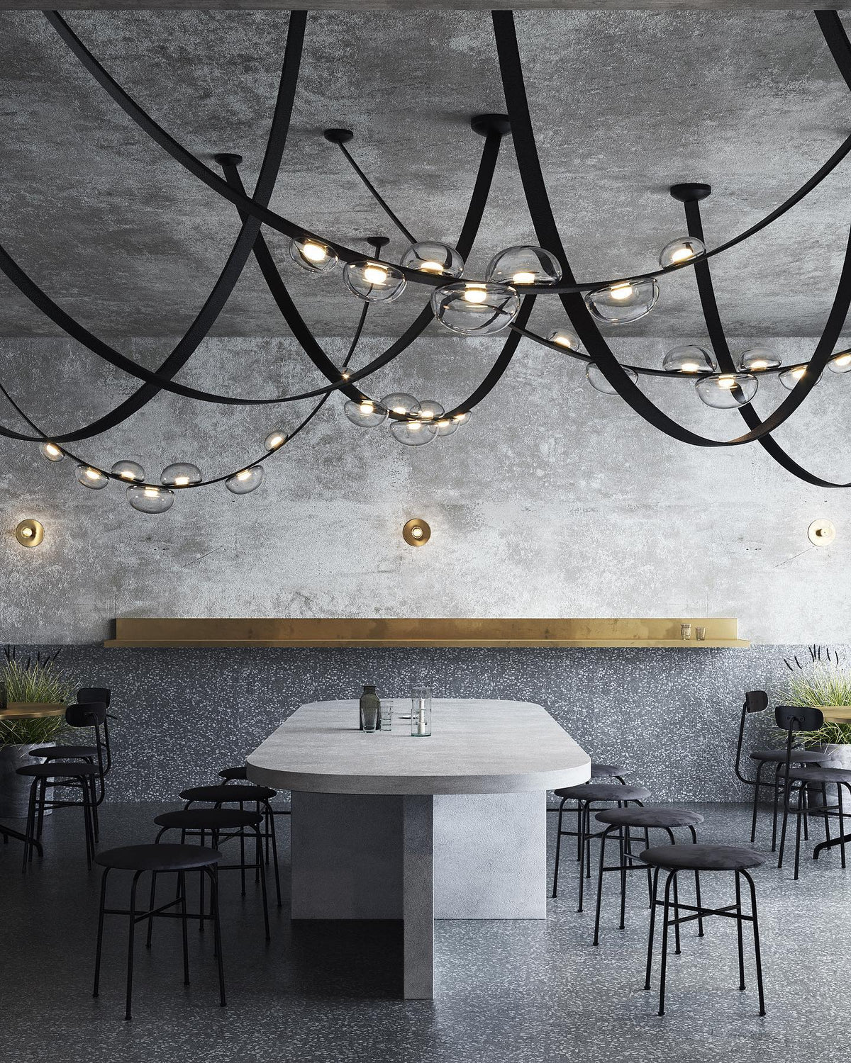 Leather Chandelier — Chandelier | Maison Monashee — view 13