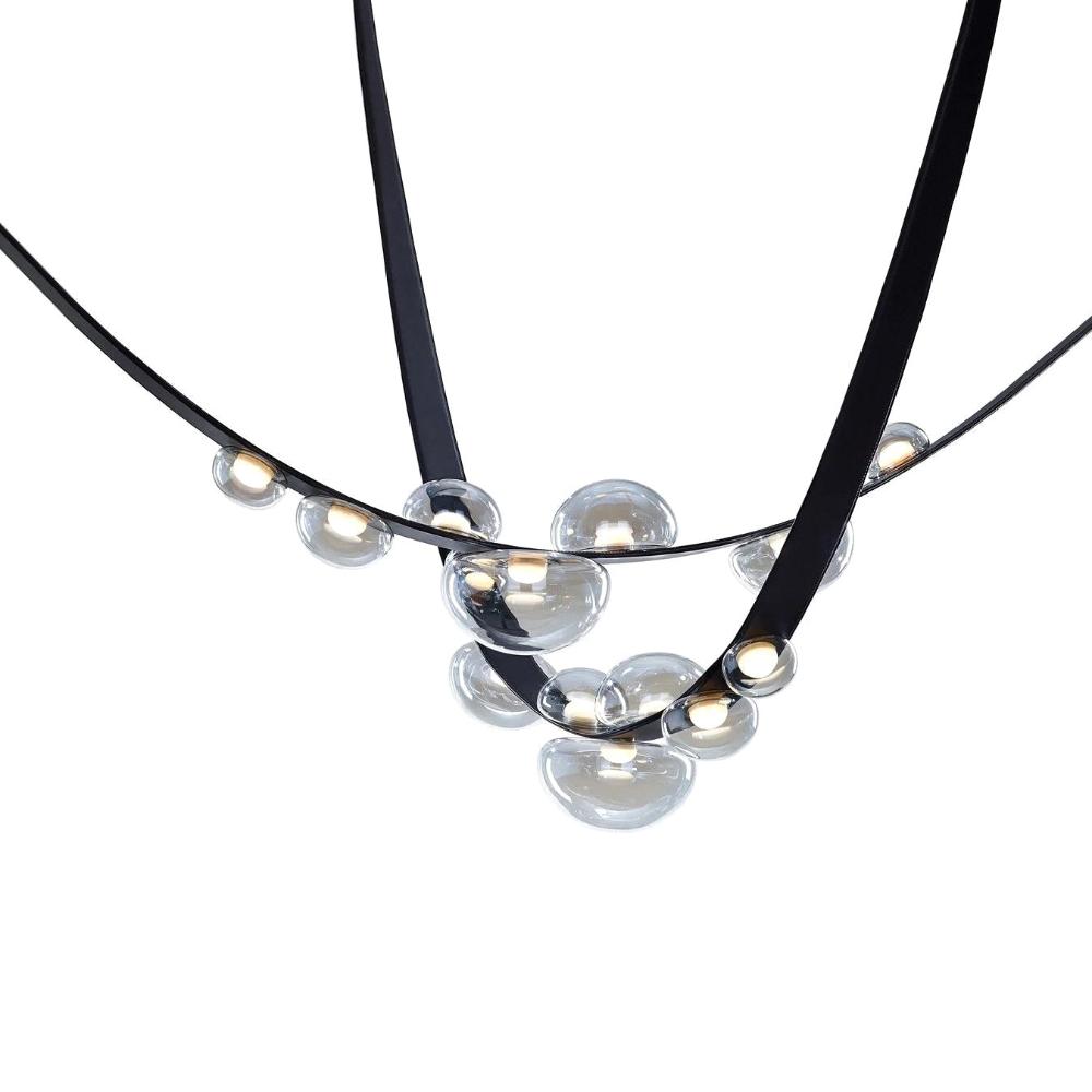 Leather Chandelier — Chandelier | Maison Monashee — view 24