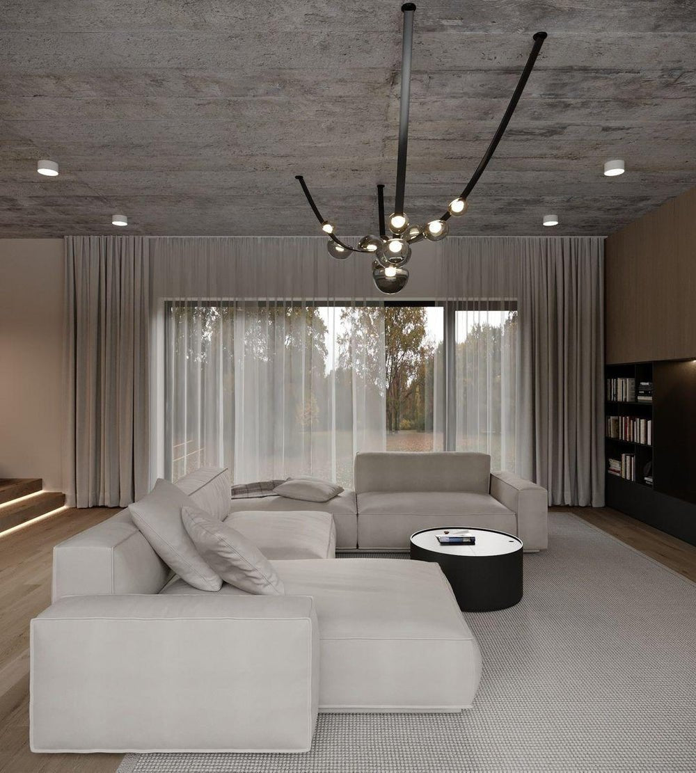Leather Chandelier — Chandelier | Maison Monashee — view 17