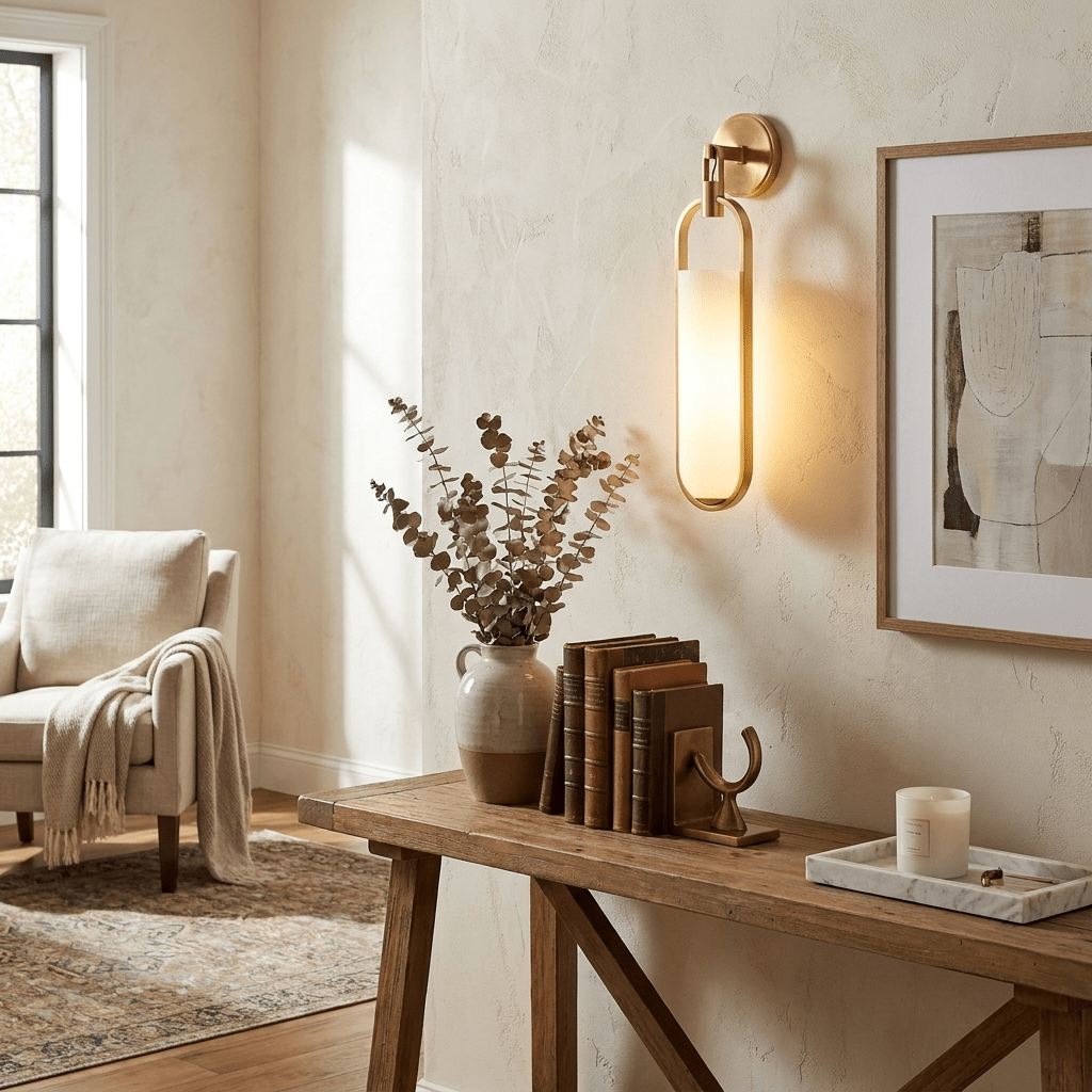 Bathroom Gold Vanity Light — Wall Sconce | Maison Monashee — view 11