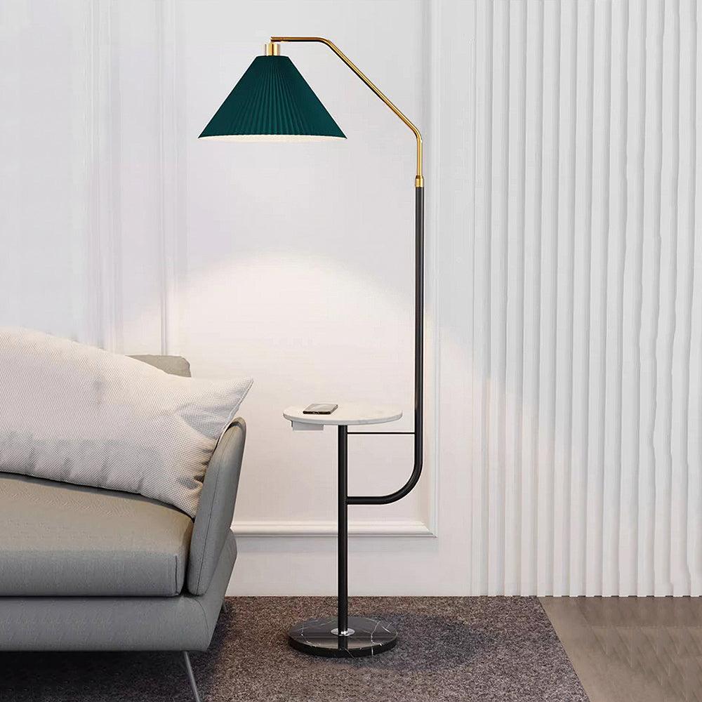 Floor Lamp with Marble Table — Floor Lamp | Maison Monashee — view 13