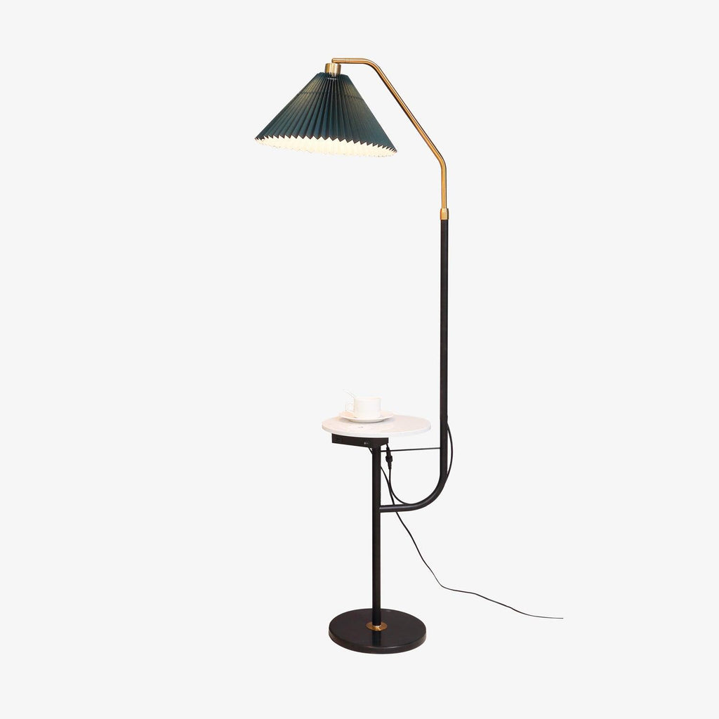 Floor Lamp with Marble Table — Floor Lamp | Maison Monashee — view 36
