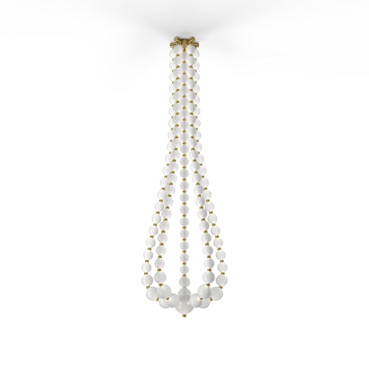 Modern Gold Chandelier for Dining Room — Chandelier | Maison Monashee — view 65