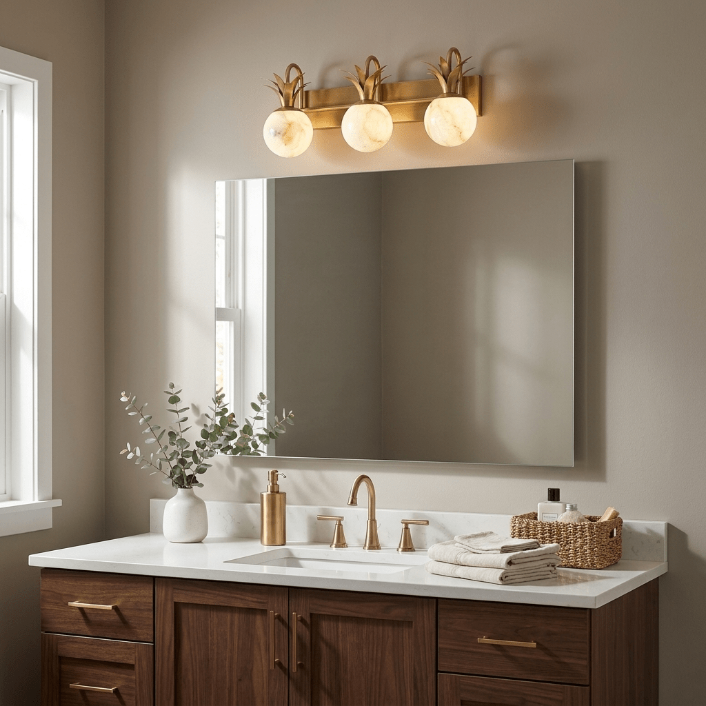 White Globe Wall Light — Wall Sconce | Maison Monashee — view 19