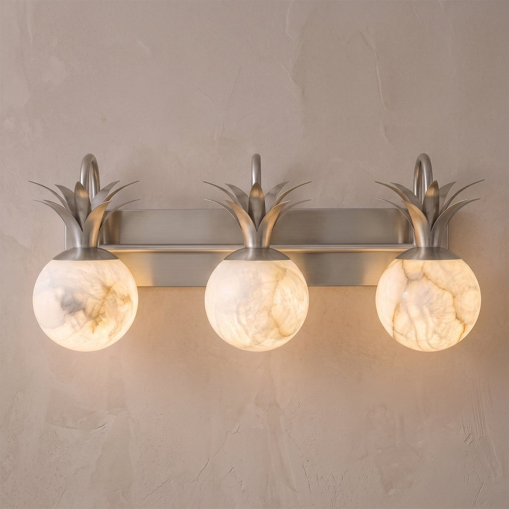 White Globe Wall Light — Wall Sconce | Maison Monashee — view 5