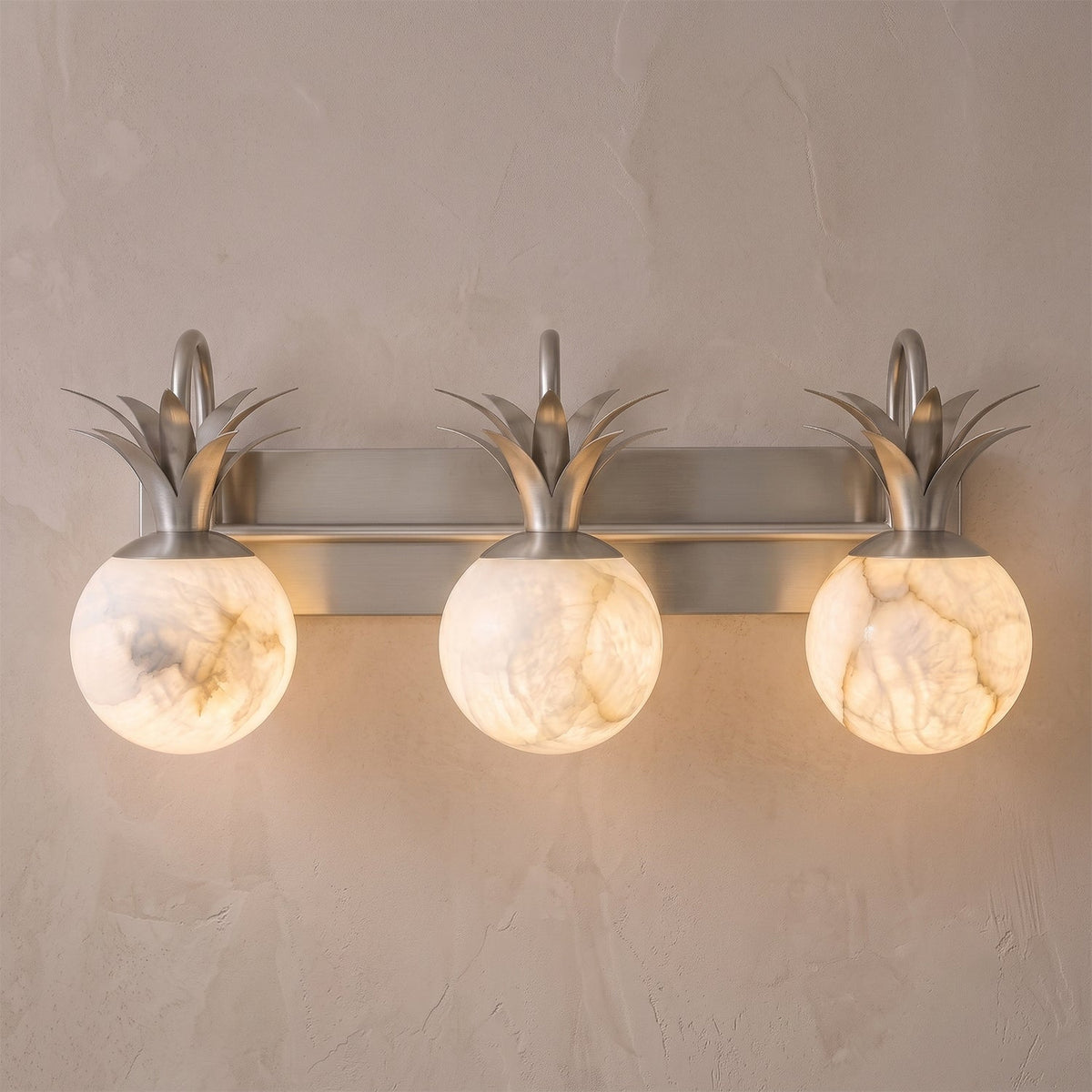 White Globe Wall Light — Wall Sconce | Maison Monashee — view 5