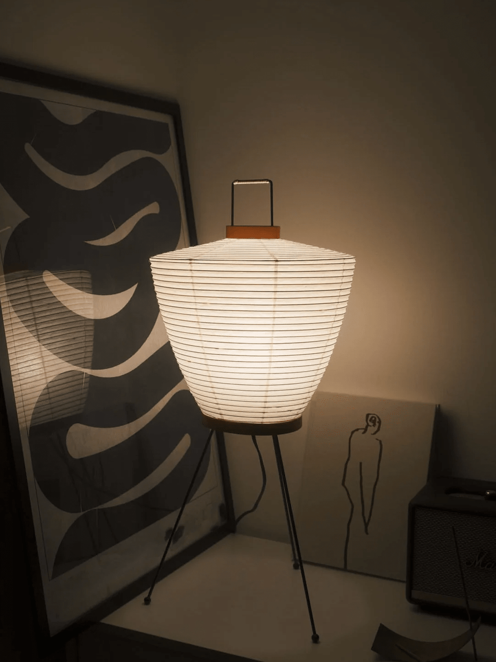 Paper Lantern Table Lamp — Table Lamp | Maison Monashee — view 8