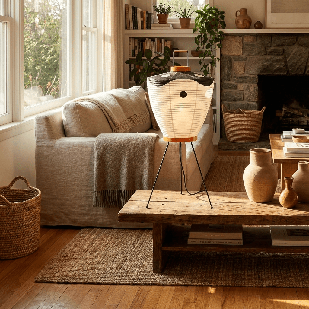 Paper Lantern Table Lamp — Table Lamp | Maison Monashee — view 2