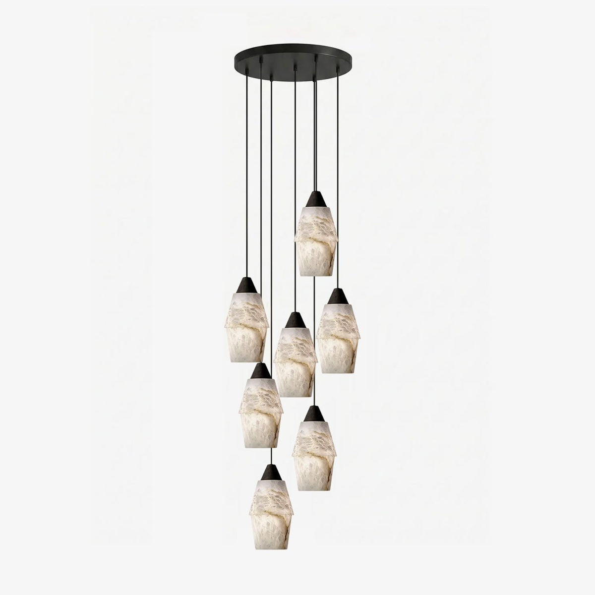 Black Lantern Chandelier — Chandelier | Maison Monashee