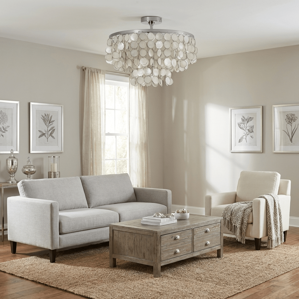 Shell Lighting Fixture — Ceiling Light | Maison Monashee — view 3